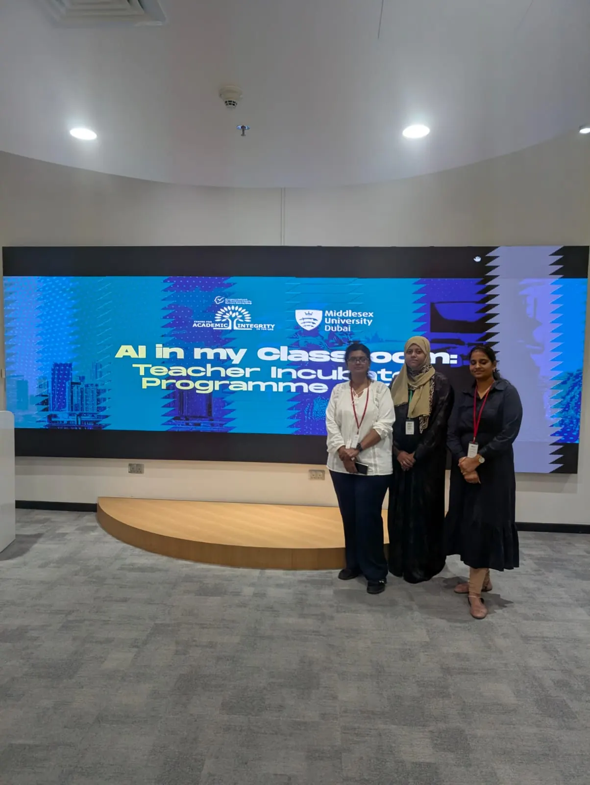 Salma at the Teacher Incubator Programme
